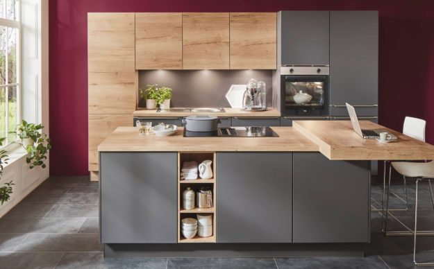 Bild von Nobilia Design Küche in grau